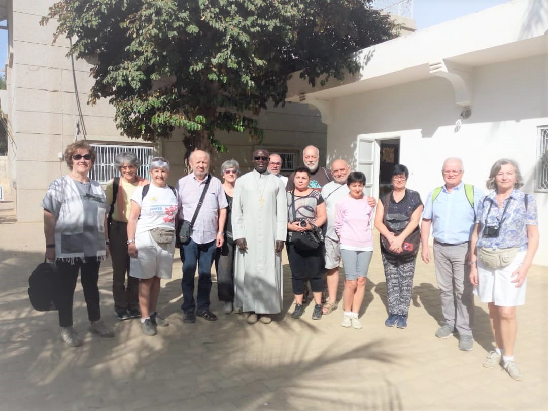 La délégation de la LVIA accueillie par Mgr André Gueye